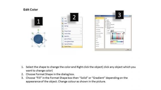 Ppt Circle Curved Arrows PowerPoint 2010 Showing 3 Issues Templates