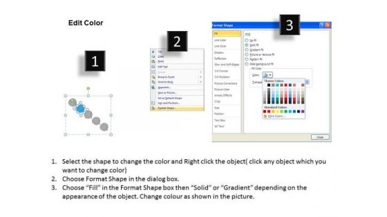 Ppt Circular Arrow Layout Of 5 Steps PowerPoint Templates