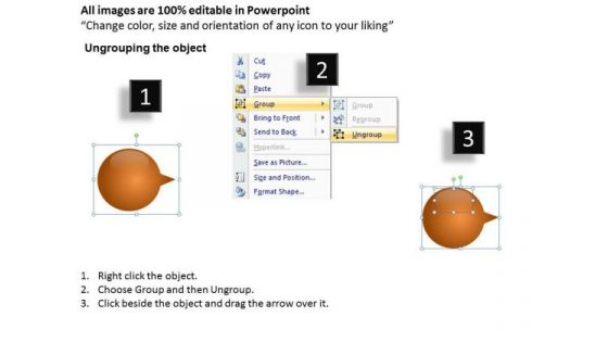 Ppt Circular Arrow Speech Bubbles 2 Phase Diagram PowerPoint Templates