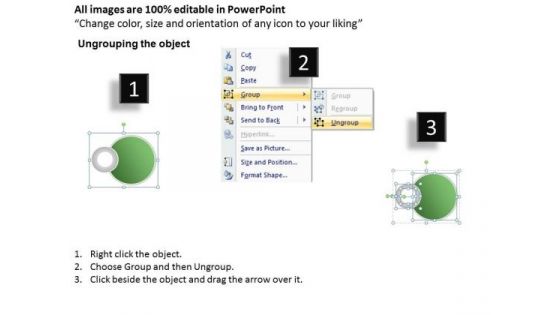 Ppt Circular Operation Of 5 Steps Involved Procedure PowerPoint Templates