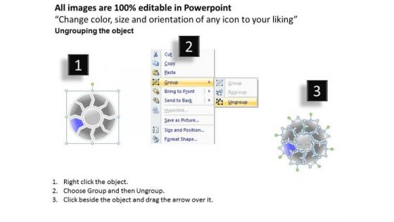 Ppt Circular Plan 8 Stages Leadership Presentation PowerPoint 2003 Templates