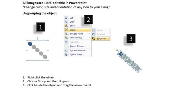 Ppt Circular PowerPoint Menu Template Arrow Description Of 5 State Diagram Templates