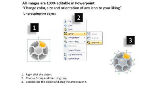 Ppt Circular Process 6 Scientific Method Steps PowerPoint Presentation Templates