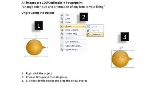 Ppt Circular Process Bubbles Horizontal 3 Practice The PowerPoint Macro Steps Templates