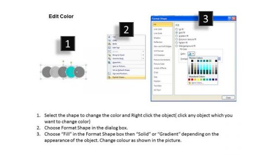 Ppt Circular Series Showing 5 Steps Involved Development 1 PowerPoint Templates