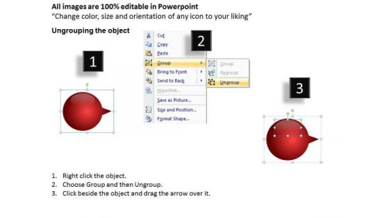 Ppt Circular State Diagram Bubbles Horizontal 3 Create PowerPoint Macro Templates