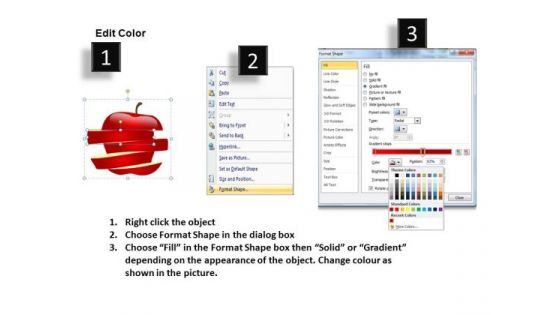 Ppt Clipart Apples Sliced PowerPoint Slides And Ppt Templates