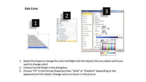 Ppt Colorful PowerPoint Presentations Textboxes With Alphabets Abcdefgh Chart Templates