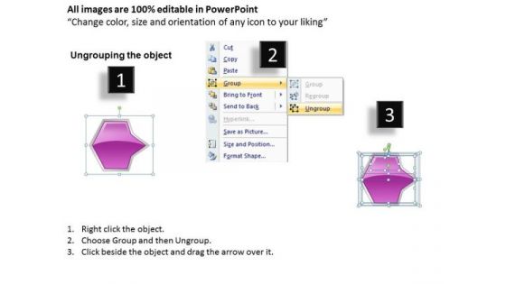 Ppt Consecutive Illustration Of Octagonal Arrows 4 Phase Diagram PowerPoint Templates