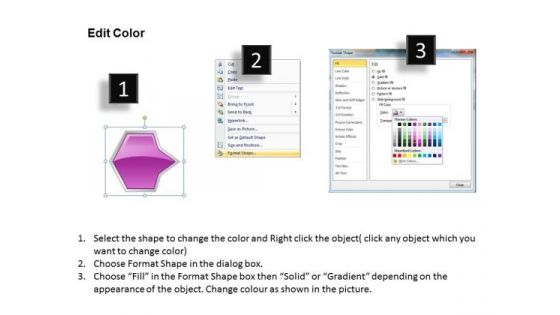 Ppt Consecutive Illustration Of Octagonal Shapes Arrows PowerPoint 4 Stages Templates