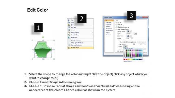 Ppt Consecutive Octagonal PowerPoint Graphics Arrows 4 Stage Templates