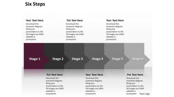 Ppt Consistent Way To Limit Social Presentation Losses Six Steps PowerPoint Templates
