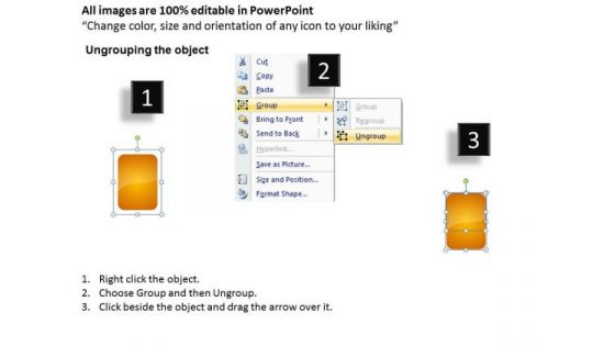 Ppt Constant Representation Of Yellow Stage Arrow PowerPoint Templates