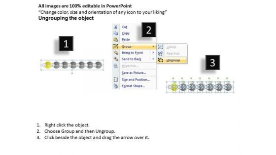 Ppt Continual Illustration Of Agenda Using 7 Power Point Stage PowerPoint Templates