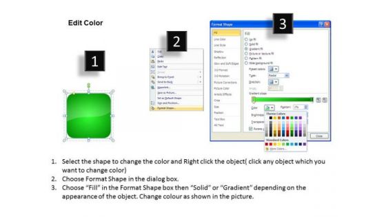 Ppt Continual Illustration Of Green Approach An Arrow PowerPoint Templates