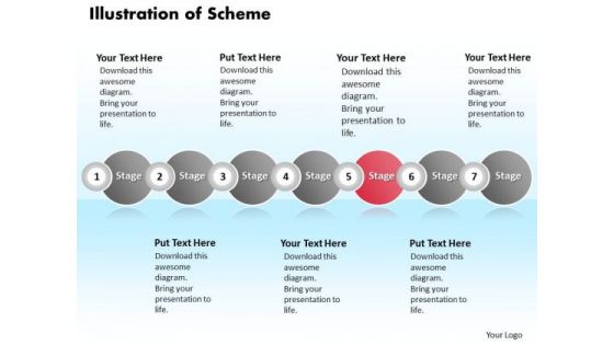 Ppt Continual Illustration Of Scheme Using 7 State Diagram PowerPoint Templates Ppt Continual Illustration Of Scheme Using 7 State Diagram PowerPoint Templates