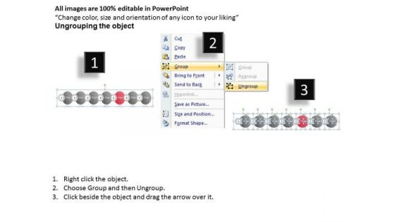 Ppt Continual Illustration Of Scheme Using 7 State Diagram PowerPoint Templates