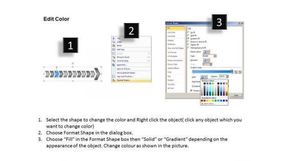 Ppt Continual Linear Organization PowerPoint Presentation Procedure 4 Design