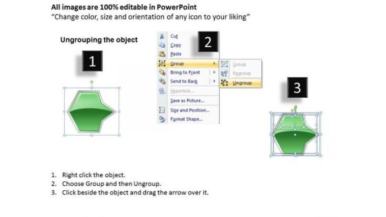 Ppt Continual Series Of Octagonal Arrows Layouts PowerPoint Free 6 Stages Templates