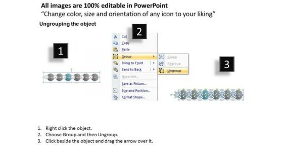 Ppt Continuous Illustration Of Business Planning Using 6 Stages PowerPoint Templates