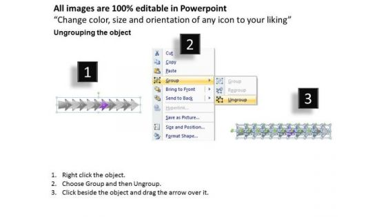 Ppt Continuous Imitation Of Marketing Process Using 10 Stages PowerPoint Templates