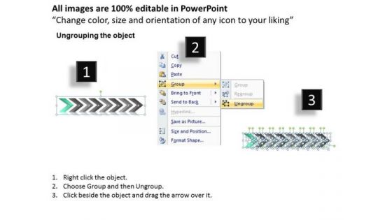 Ppt Continuous Implementation Of 8 Steps Comprised Process PowerPoint Templates