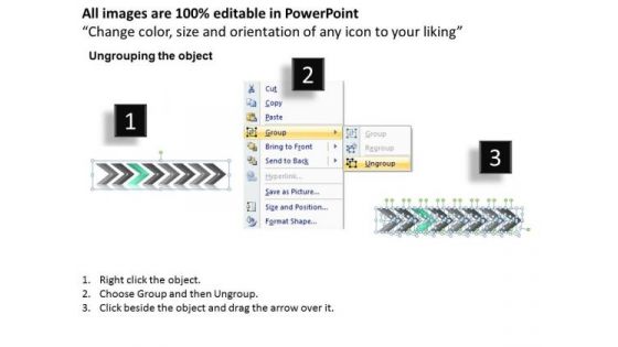 Ppt Continuous Implementation Of 8 Steps Covered Process PowerPoint Templates