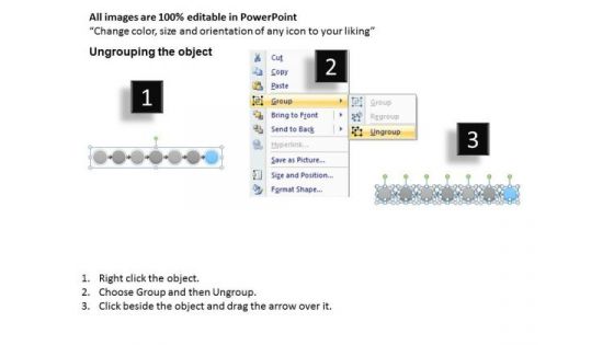 Ppt Continuous Process Of 7 Create PowerPoint Macro Templates