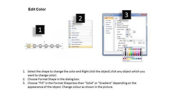 Ppt Continuous Way To Show Six Steps Workflow PowerPoint Templates