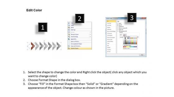 Ppt Correlated PowerPoint Graphics Arrows Parallel Line 7 Stage Templates