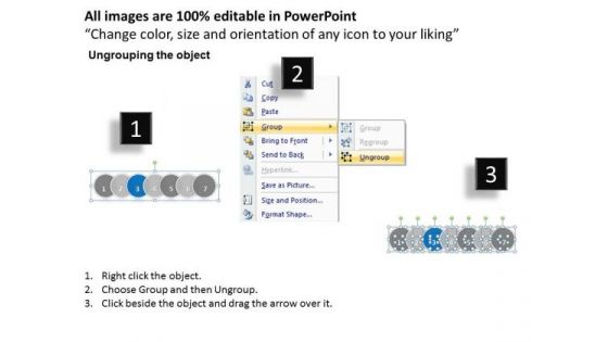 Ppt Correlative Seven Stages Of Social Media PowerPoint Slide Text Process Templates