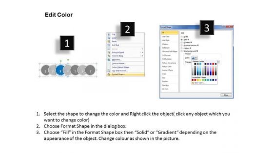 Ppt Correlative Seven Stages Of Social Media PowerPoint Slide Text Process Templates