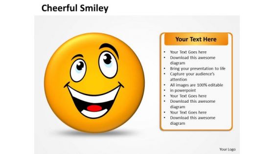 Ppt Design PowerPoint 2007 Of A Cheerful Smiley Templates