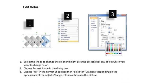 Ppt Direct Description Of 4 Steps Included Forging Process PowerPoint Slides Templates