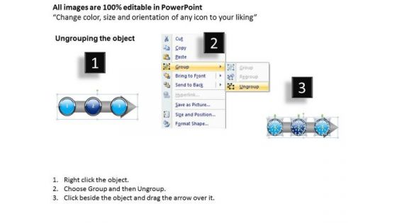 Ppt Direct Description Of Banking Process Using 3 Stages PowerPoint Templates