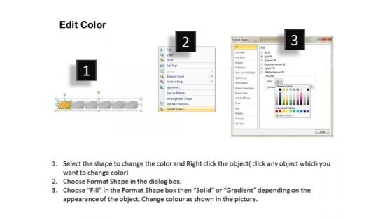 Ppt Direct Implementation Of Banking Process Using 6 Steps PowerPoint Templates