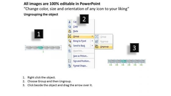 Ppt Direct Implementation Of Business Plan Using 6 Phase Diagram PowerPoint Templates