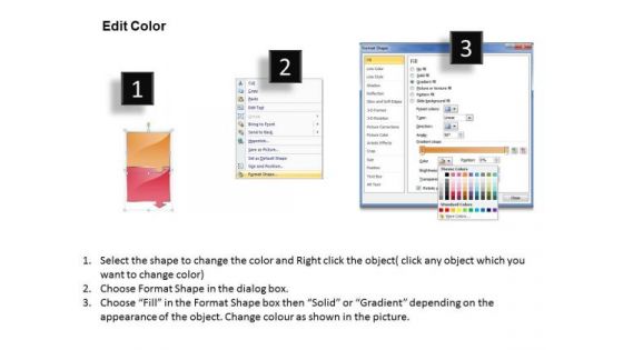 Ppt Downward Explanation Of 2 Stages PowerPoint Templates