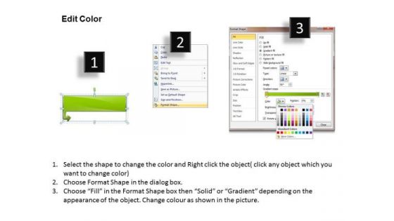 Ppt Downward Process Of 7 State Diagram PowerPoint Templates