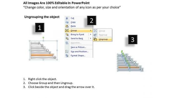 Ppt Fancy Letters Abcdefg With Textboxes Business Management PowerPoint Business Templates