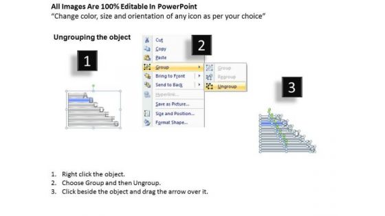 Ppt Fancy Letters Abcdefg With Textboxes Project Management PowerPoint Education Templates