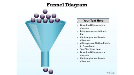 Ppt Funnel Cause And Effect Diagram PowerPoint Template Editable Templates