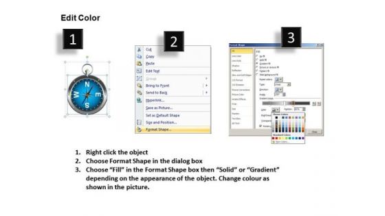 Ppt Graphics Compass PowerPoint Slides And Ppt Clipart
