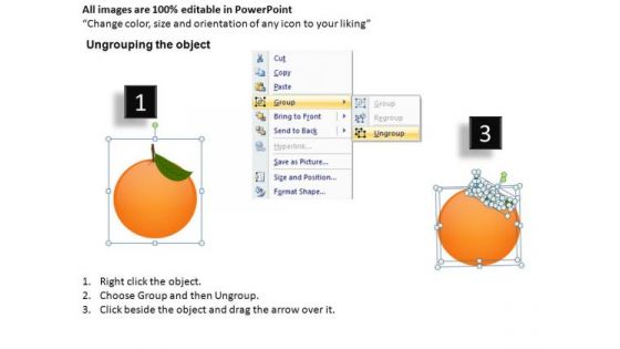 Ppt Graphics Oranges And Apples PowerPoint Slides And Ppt Templates
