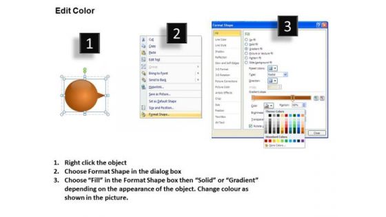 Ppt Half Circle PowerPoint 2010 Stage Through Bubbles 4 Steps Templates