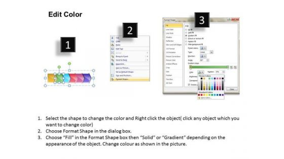 Ppt Homogenuous Representation By 6 Shapes Arrows PowerPoint Templates