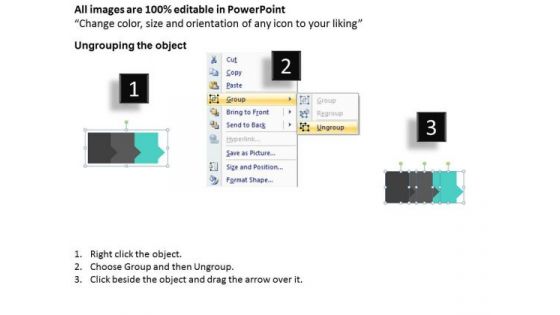 Ppt Homogenuous Way To Block Business PowerPoint Presentations Losses Stage 3 Templates