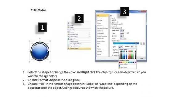Ppt Horizontal Demonstration Of Business PowerPoint Theme Process Stage 6 Templates