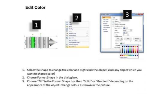 Ppt Horizontal Flow 5 Stages PowerPoint Templates