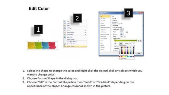 Ppt Horizontal Model Of 4 Concepts PowerPoint Templates